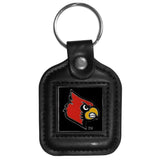 Louisville Cardinals Square Leatherette Key Chain - Louisville Cardinals - Flyclothing LLC