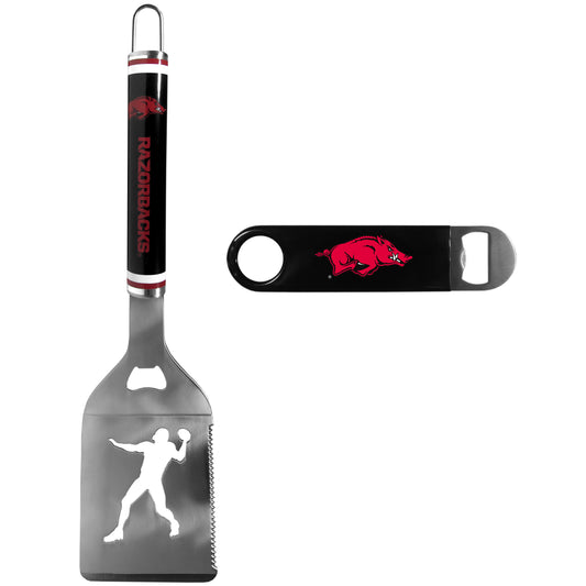 Arkansas Razorbacks Steel Logo Spatula w/Bottle Opener
