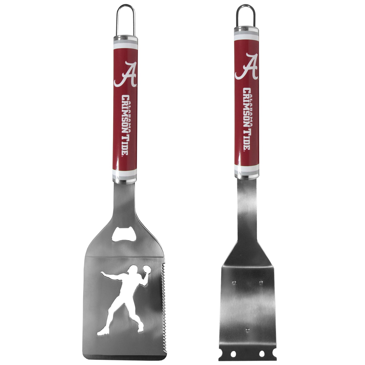 Alabama Crimson Tide Logo Grill Brush/Scraper and Spatula