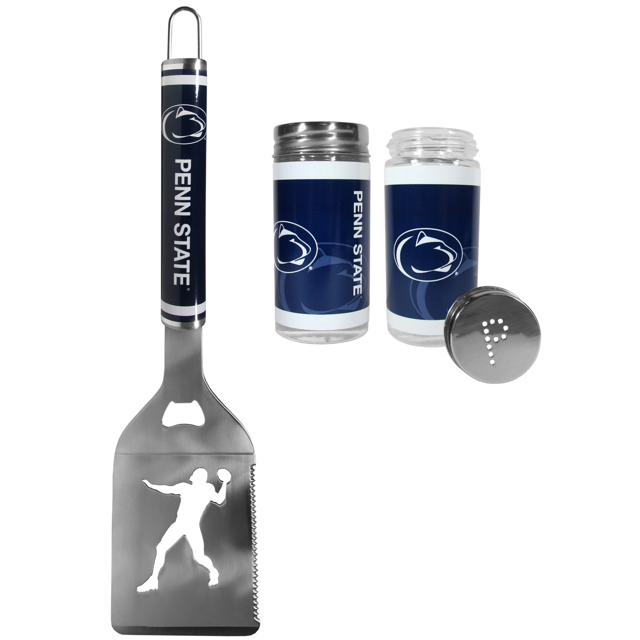Penn St. Nittany Lions Steel Logo Spatula w/Shakers
