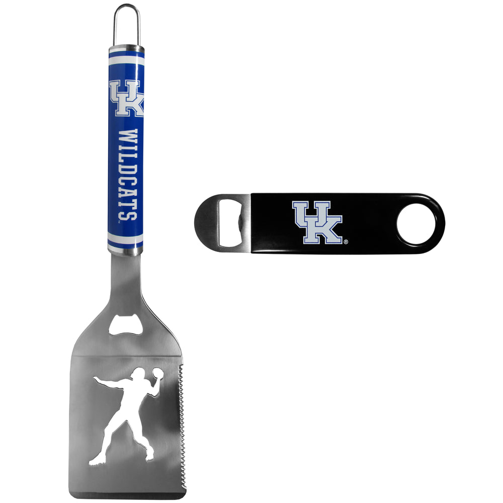 Kentucky Wildcats Steel Logo Spatula w/Bottle Opener - Kentucky Wildcats