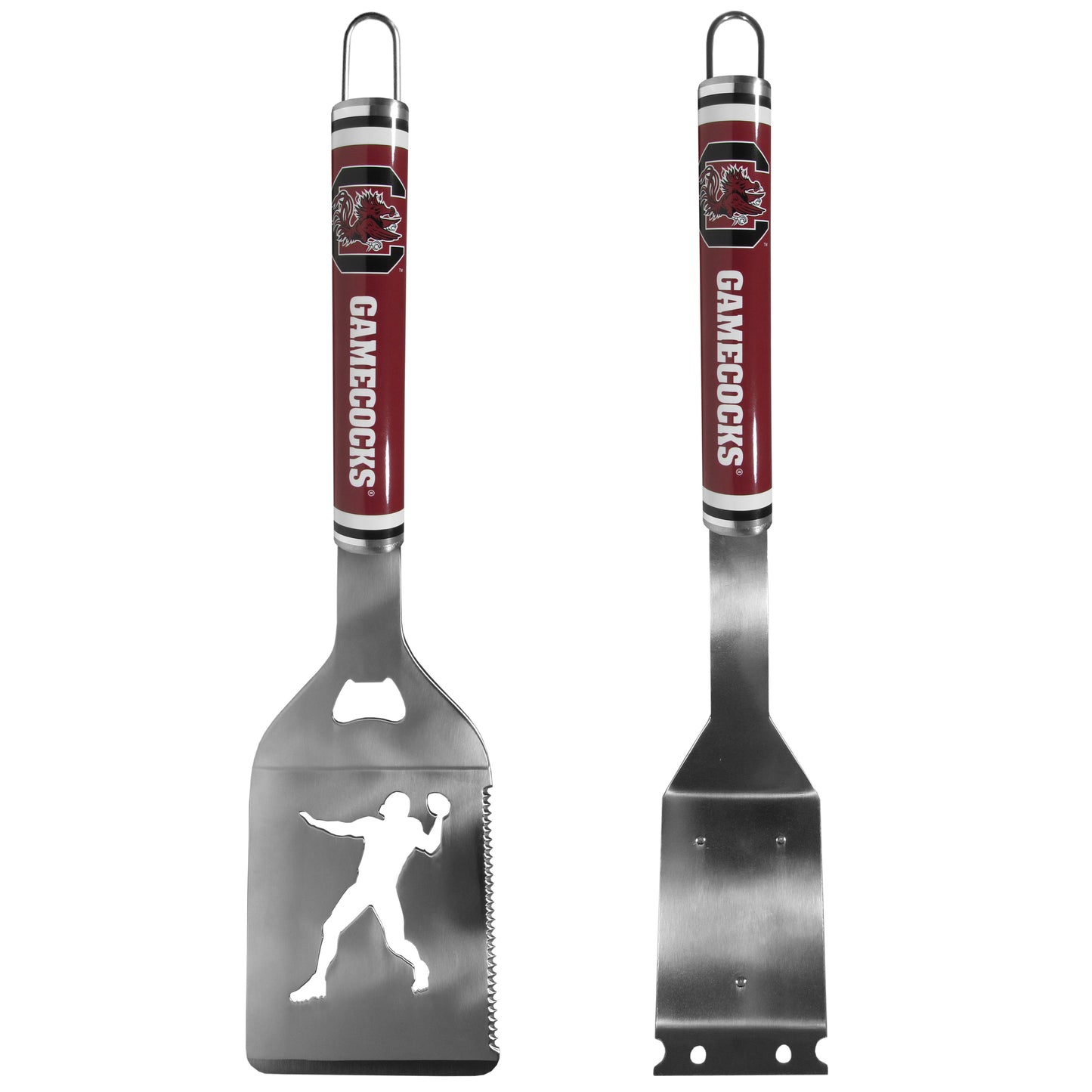 S. Carolina Gamecocks Logo Grill Brush/Scraper and Spatula