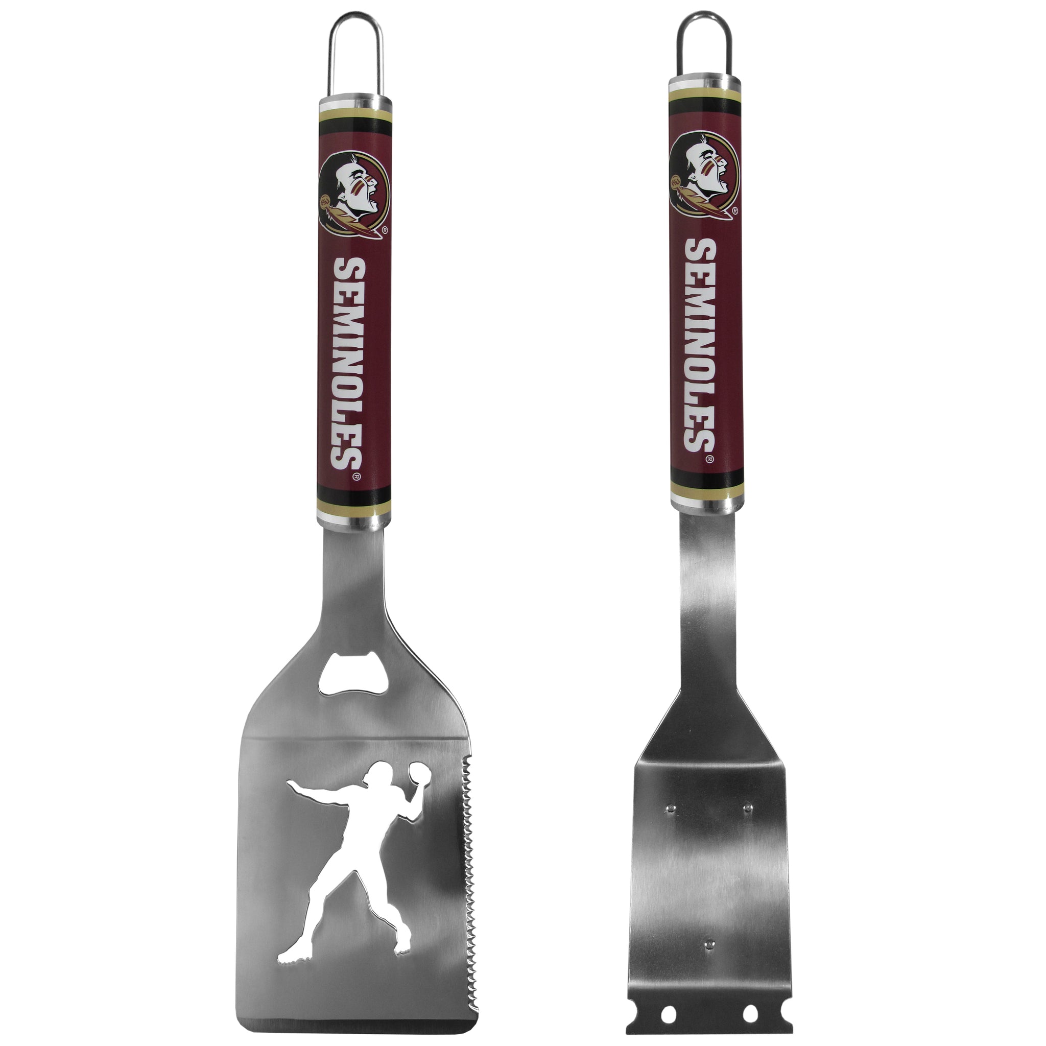 Florida St. Seminoles Logo Grill Brush/Scraper and Spatula
