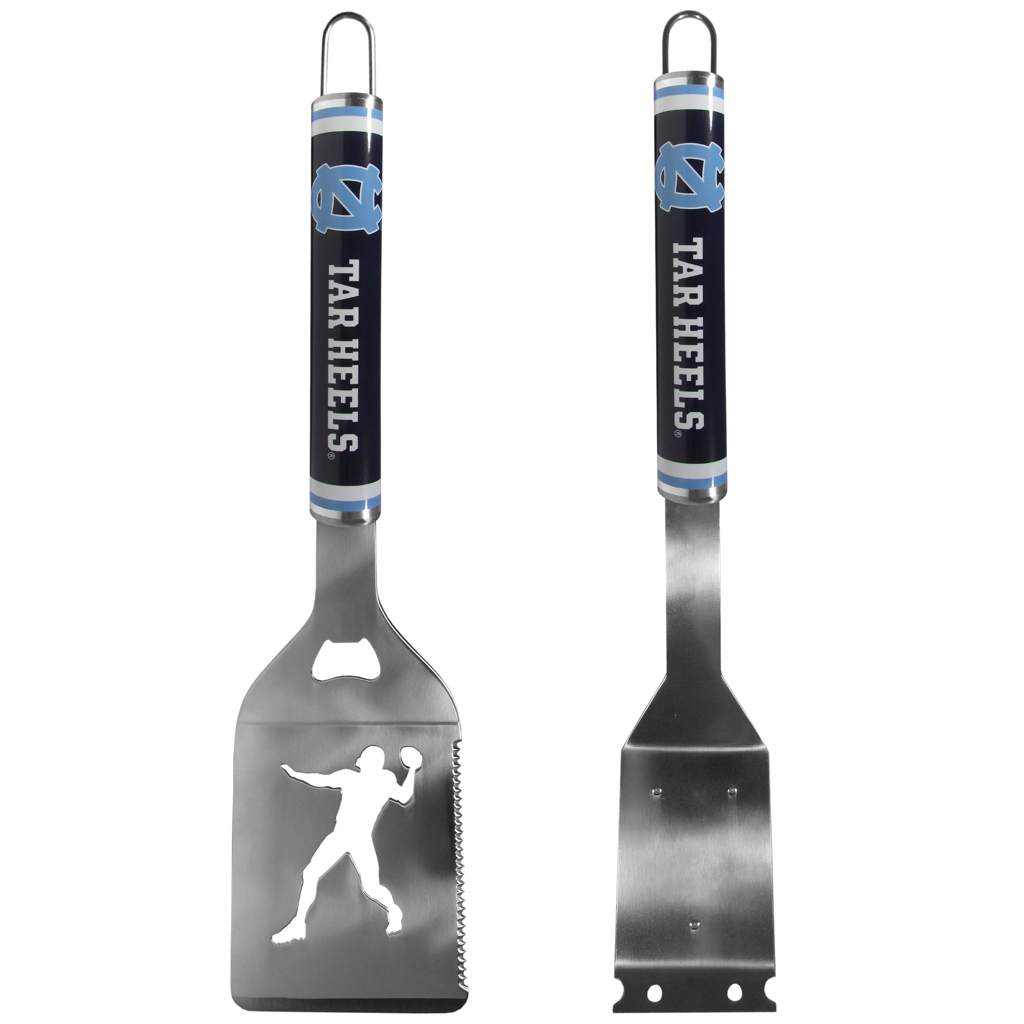 N. Carolina Tar Heels Logo Grill Brush/Scraper and Spatula