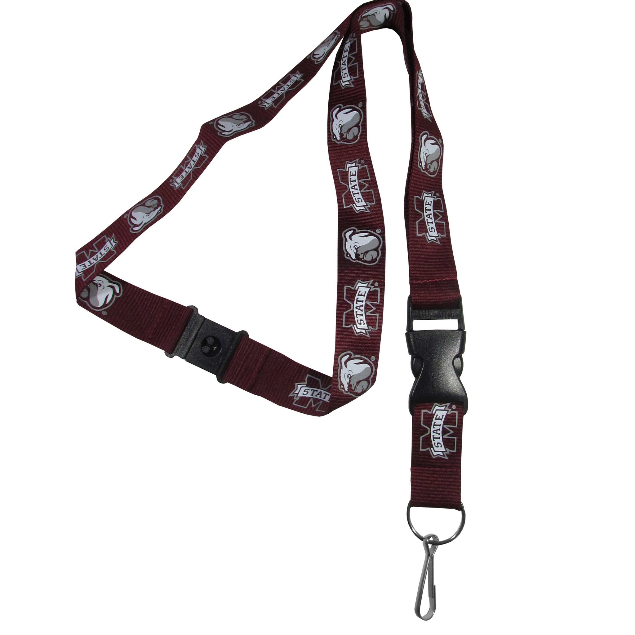 Mississippi St. Bulldogs Lanyard - Mississippi St. Bulldogs - Flyclothing LLC
