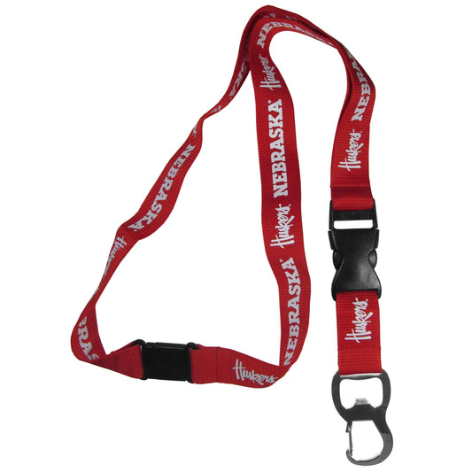 Nebraska Cornhuskers Lanyard Bottle Opener - Nebraska Cornhuskers - Flyclothing LLC
