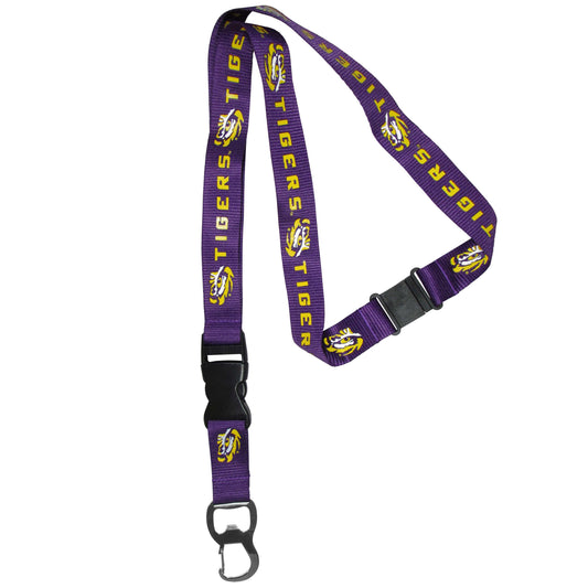 LSU Tigers Lanyard Bottle Opener - LSU Tigers - Flyclothing LLC