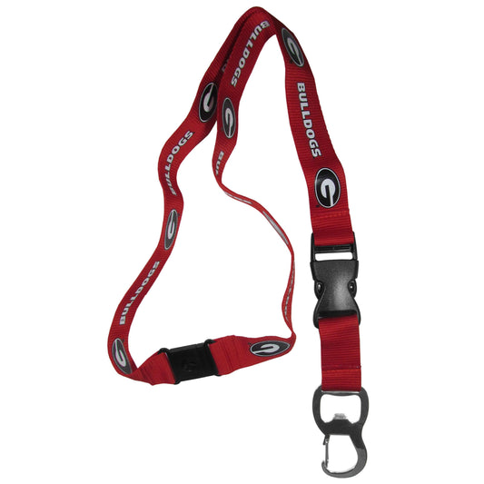 Georgia Bulldogs Lanyard Bottle Opener - Georgia Bulldogs - Flyclothing LLC