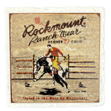 Rockmount Bronc Western Marble Coaster - Rockmount Clothing - Flyclothing LLC