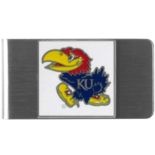 Kansas Jayhawks Steel Money Clip - Kansas Jayhawks - Flyclothing LLC