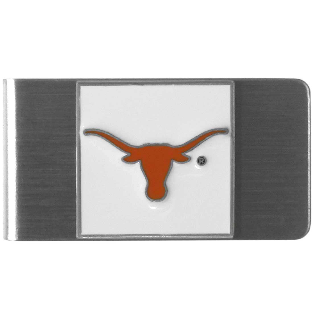 Texas Longhorns Steel Money Clip - Texas Longhorns - Flyclothing LLC