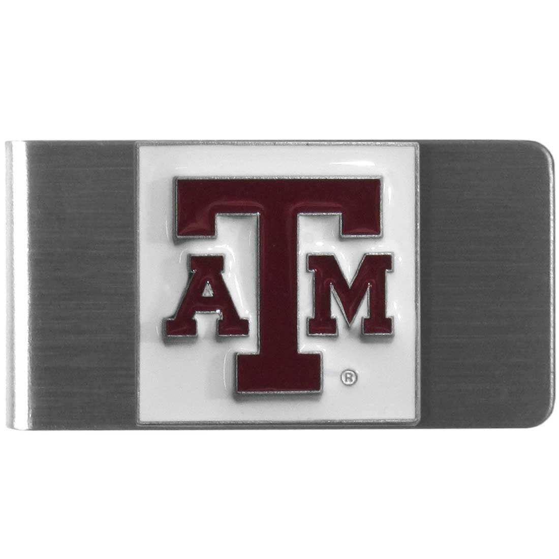 Texas A & M Aggies Steel Money Clip - Texas A&M - Flyclothing LLC