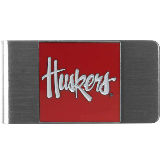 Nebraska Cornhuskers Steel Money Clip - Nebraska Cornhuskers - Flyclothing LLC
