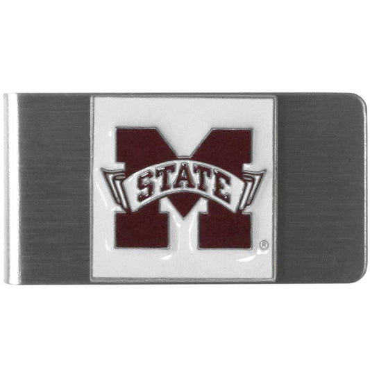 Mississippi St. Bulldogs Steel Money Clip - Mississippi St. Bulldogs - Flyclothing LLC