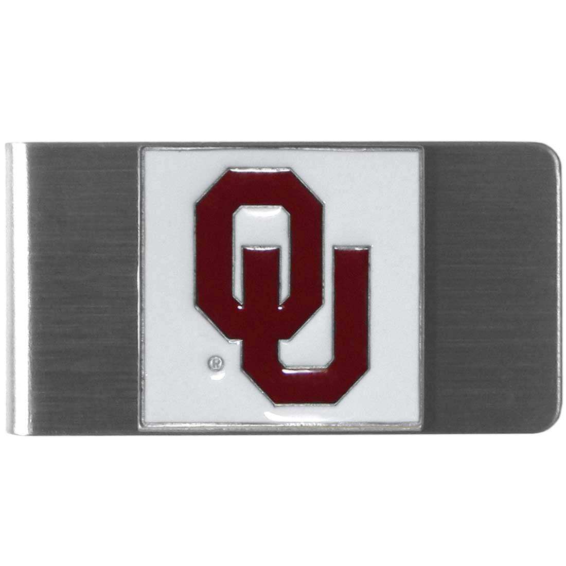 Oklahoma Sooners Steel Money Clip - Oklahoma Sooners - Flyclothing LLC