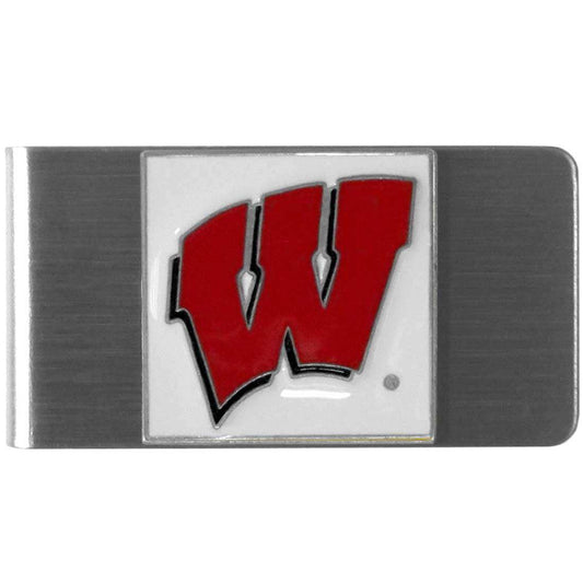 Wisconsin Badgers Steel Money Clip - Wisconsin Badgers - Flyclothing LLC