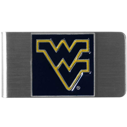 W. Virginia Mountaineers Steel Money Clip - W. Virginia Mountaineers - Flyclothing LLC