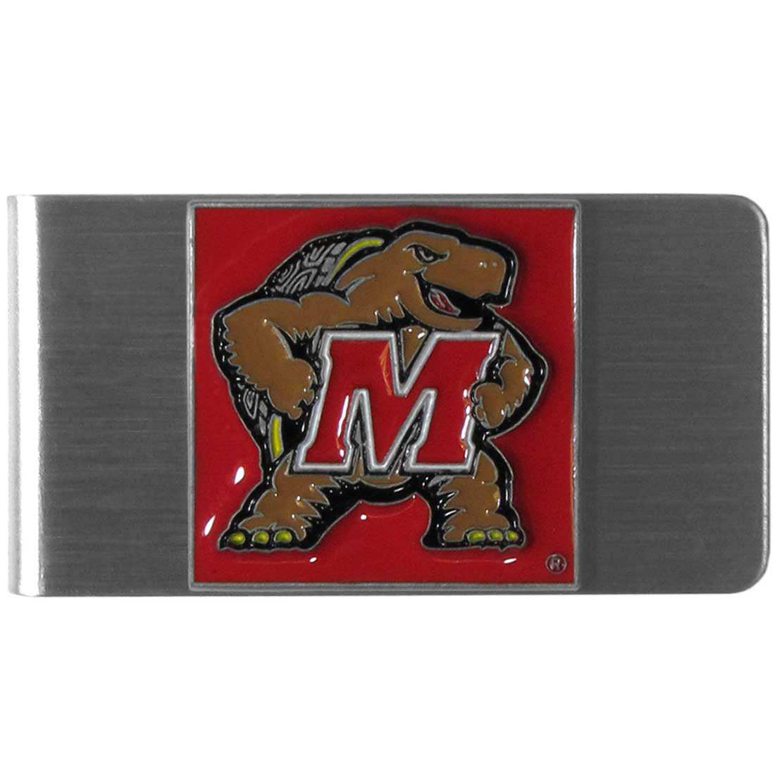 Maryland Terrapins Steel Money Clip - Maryland Terrapins - Flyclothing LLC