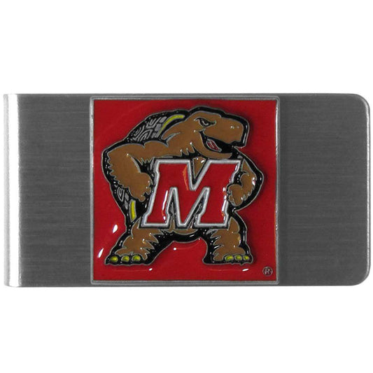 Maryland Terrapins Steel Money Clip - Maryland Terrapins - Flyclothing LLC