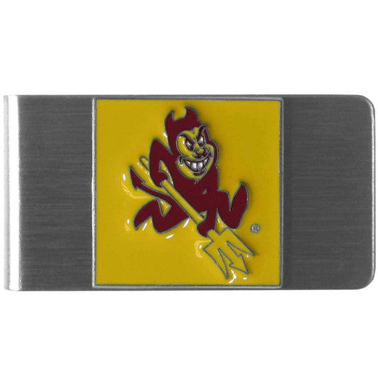 Arizona St. Sun Devils Steel Money Clip - Arizona St. Sun Devils - Flyclothing LLC