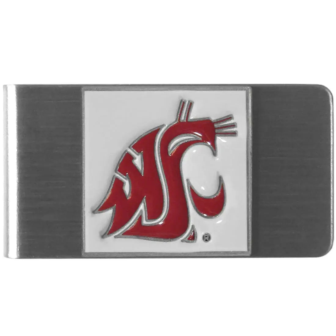 Washington St. Cougars Steel Money Clip - Washington St. Cougars - Flyclothing LLC