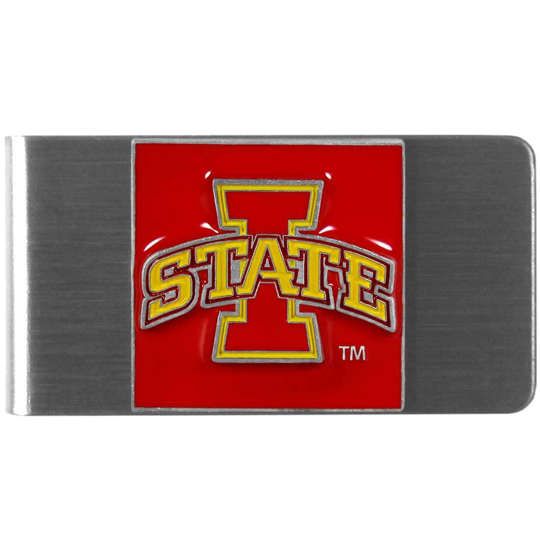 Iowa St. Cyclones Steel Money Clip - Iowa St. Cyclones - Flyclothing LLC