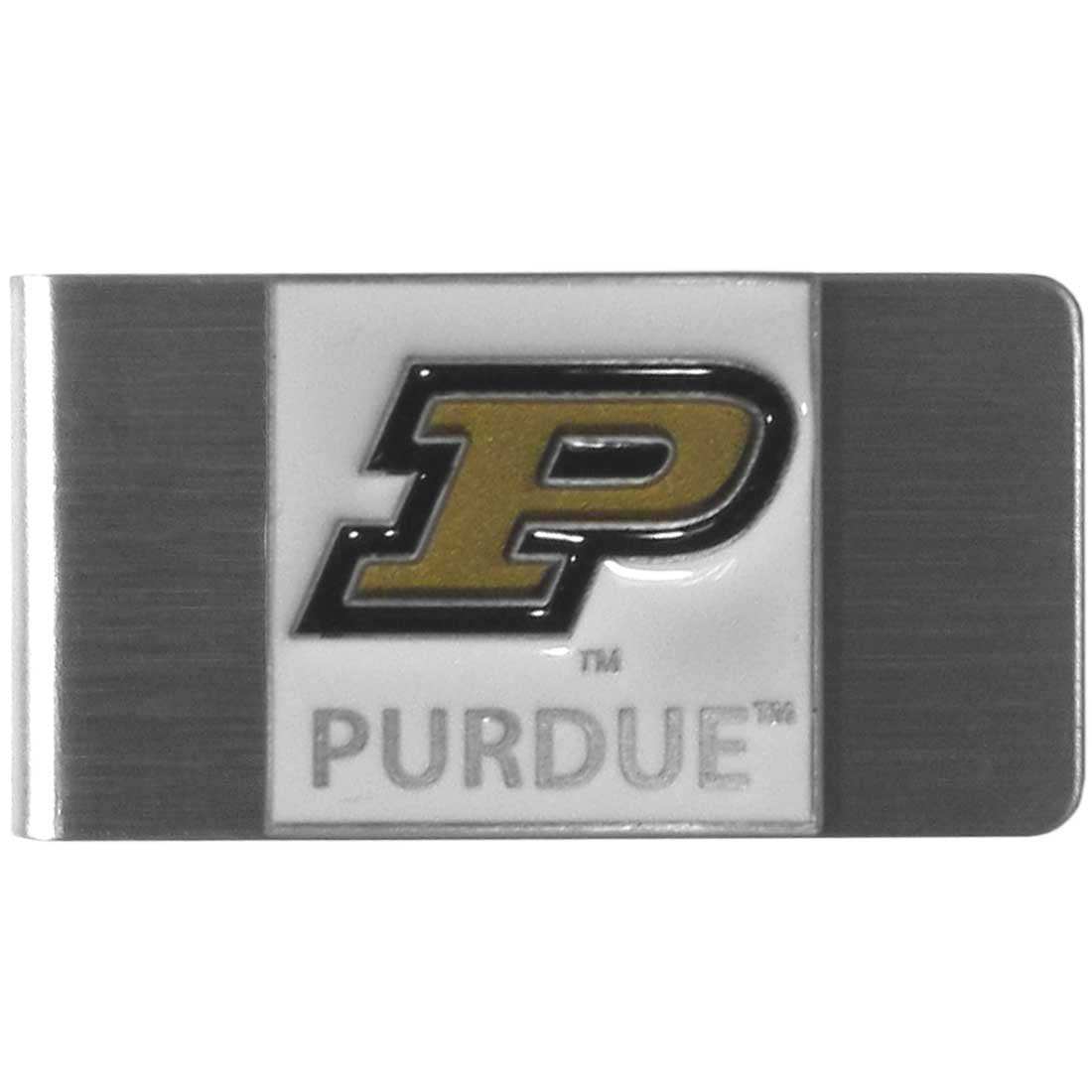 Purdue Boilermakers Steel Money Clip - Purdue Boilermakers - Flyclothing LLC