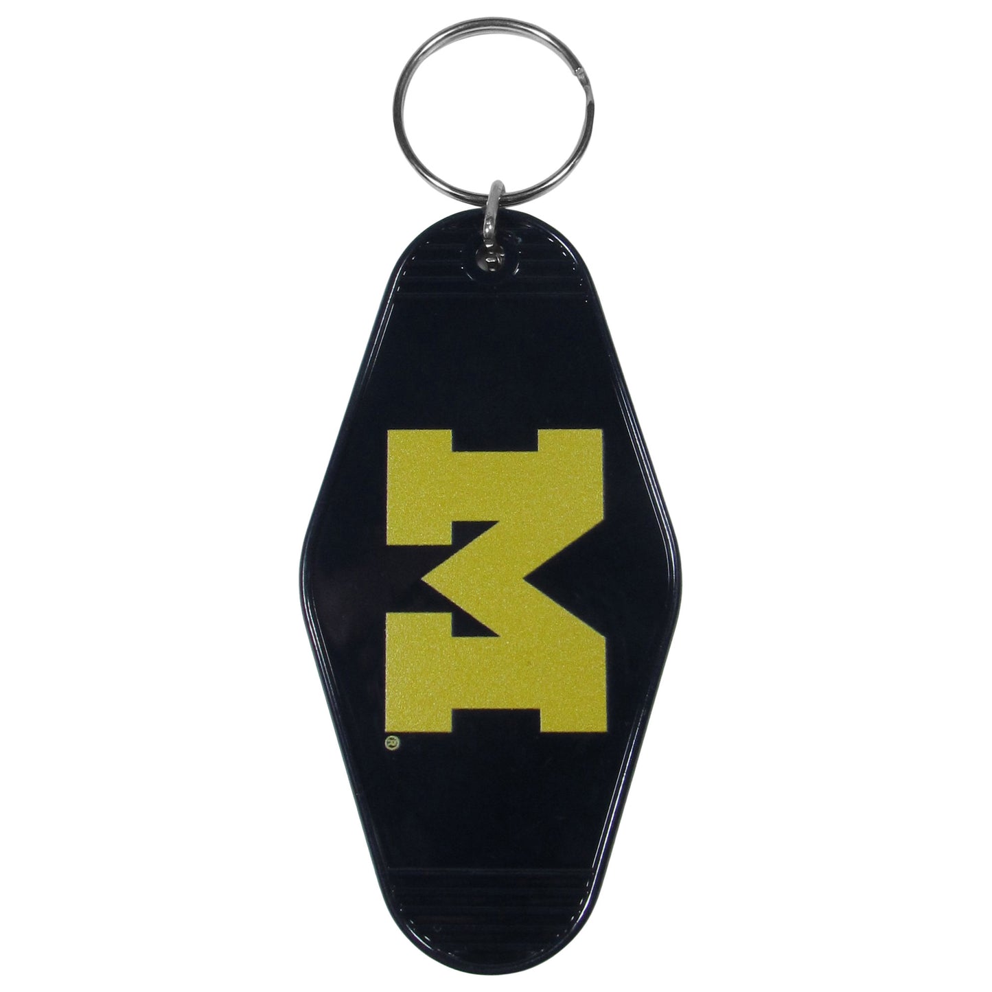 Michigan Wolverines Motel Key Style Key Chain