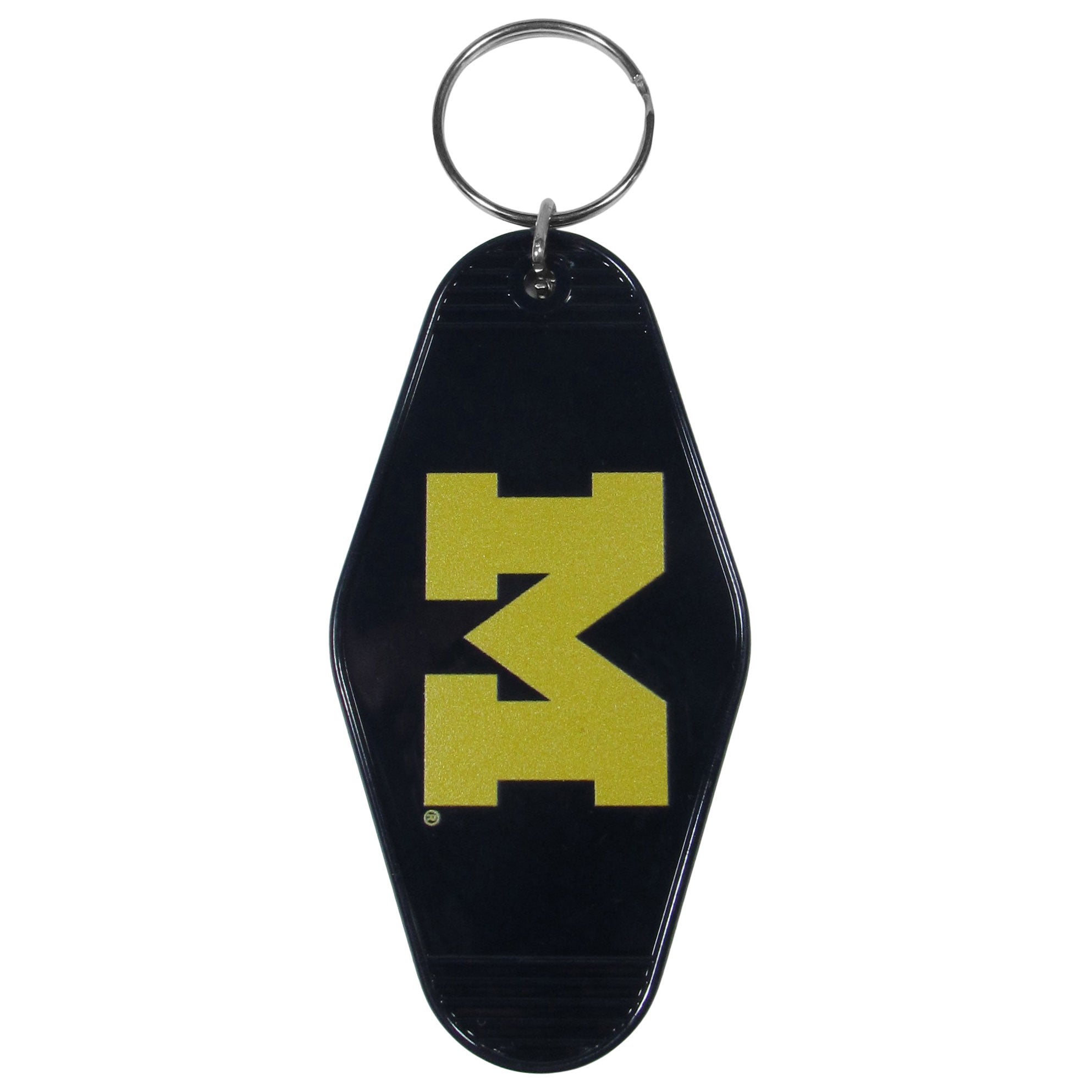 Michigan Wolverines Motel Key Style Key Chain