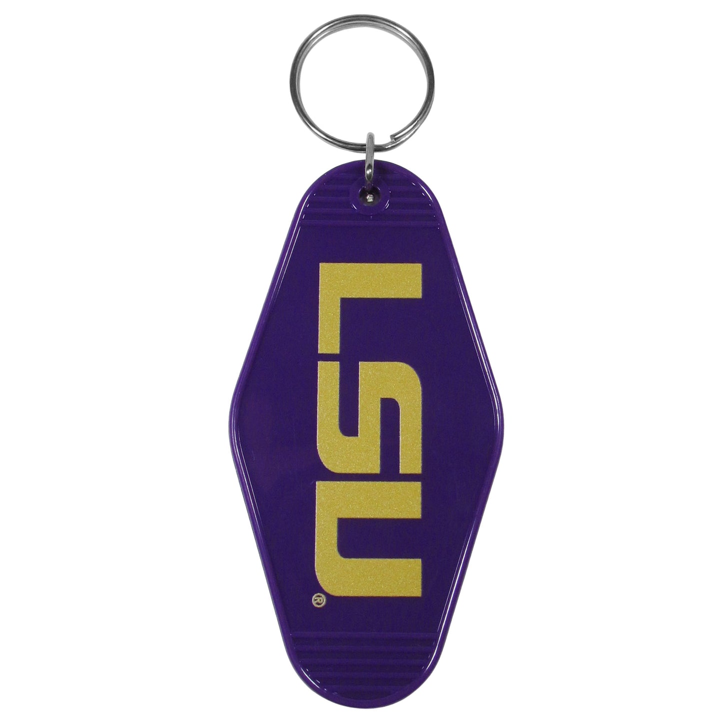 LSU Tigers Motel Key Style Key Chain