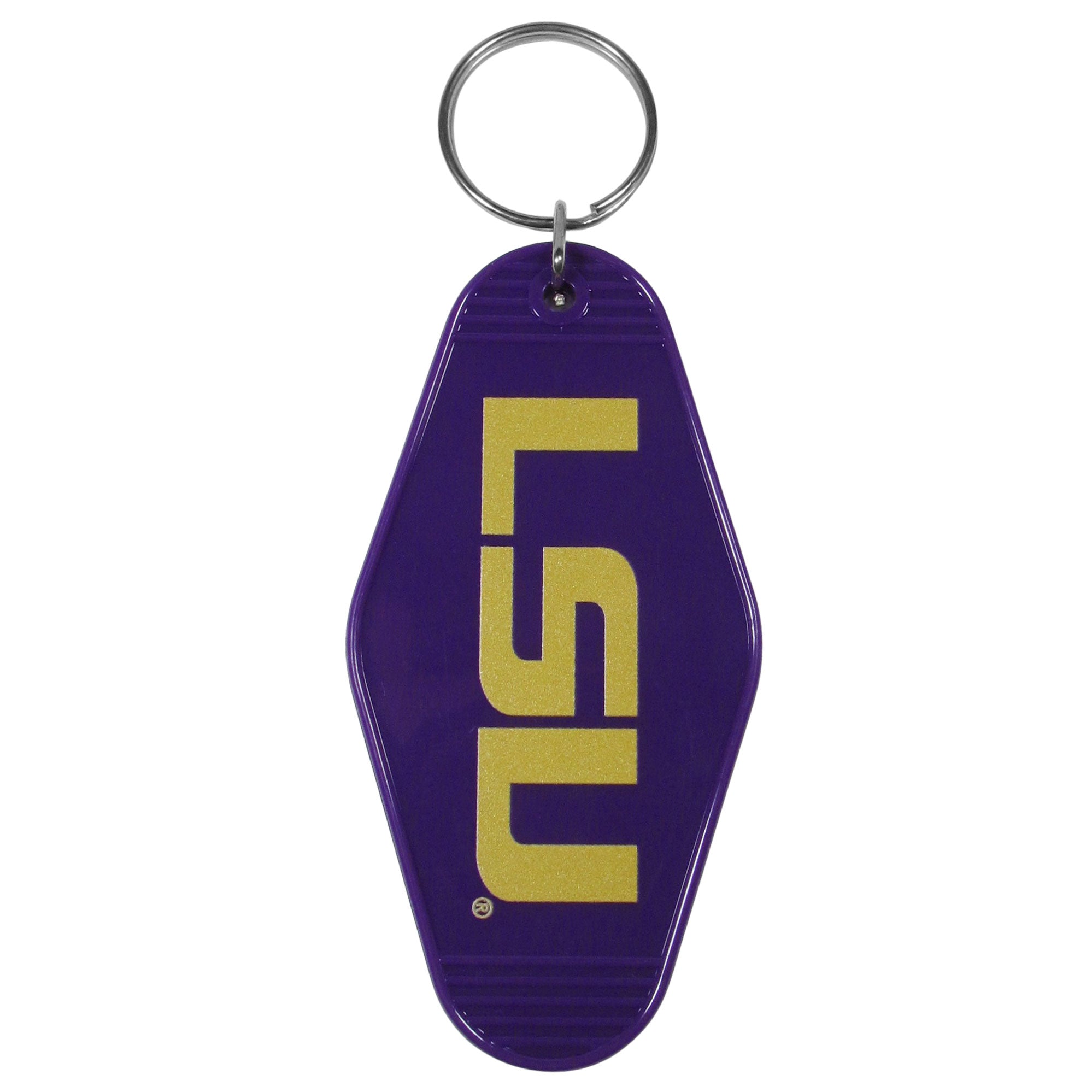 LSU Tigers Motel Key Style Key Chain