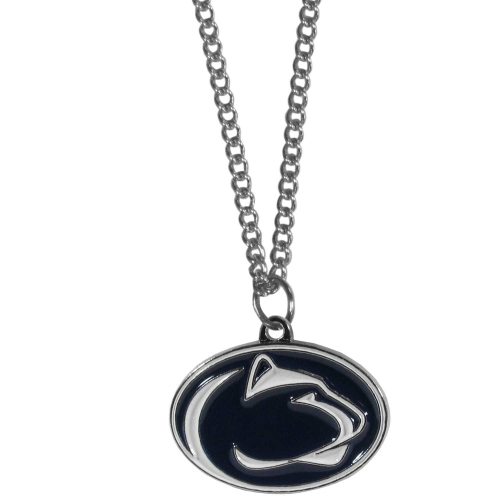Penn St. Nittany Lions Chain Necklace with Small Charm - Penn St. Nittany Lions - Flyclothing LLC
