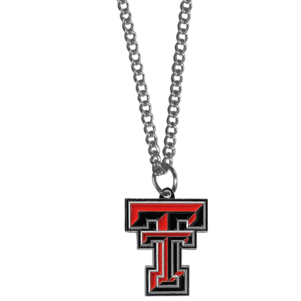 Texas Tech Raiders Chain Necklace with Small Charm - Texas Tech Raiders - Flyclothing LLC