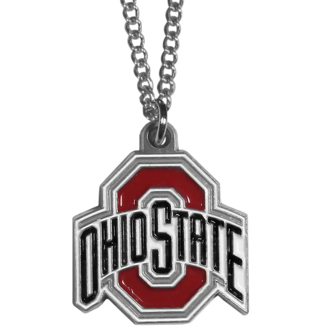 Ohio St. Buckeyes Chain Necklace - Ohio State Buckeyes - Flyclothing LLC