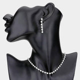 Rhinestone choker necklace - Madeline Love - Flyclothing LLC