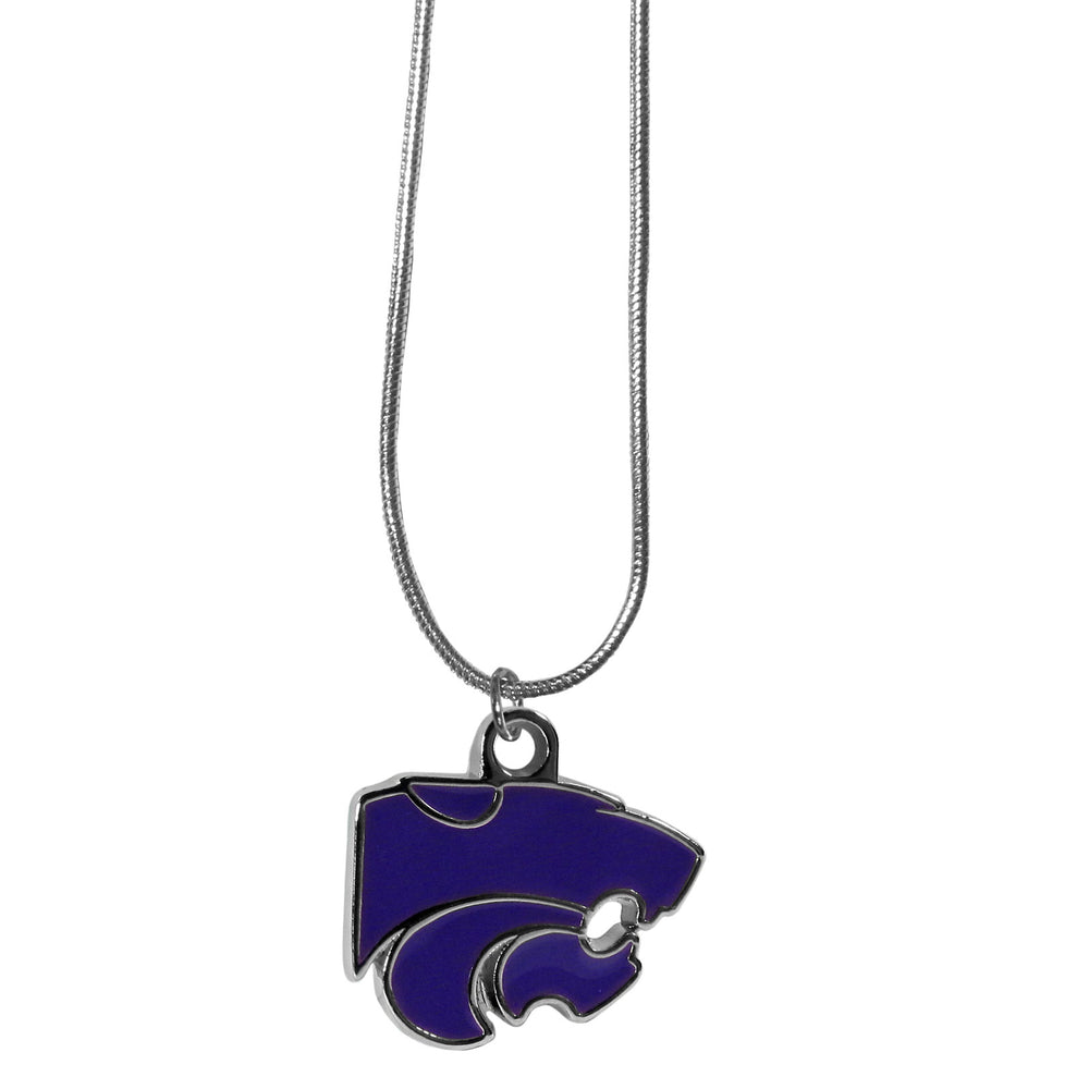 Kansas St. Wildcats Snake Chain Necklace - Kansas St. Wildcats