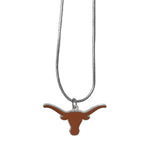 Texas Longhorns Snake Chain Necklace - Texas Longhorns