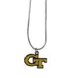 Georgia Tech Yellow Jackets Snake Chain Necklace - Georgia Tech Yellow Jackets