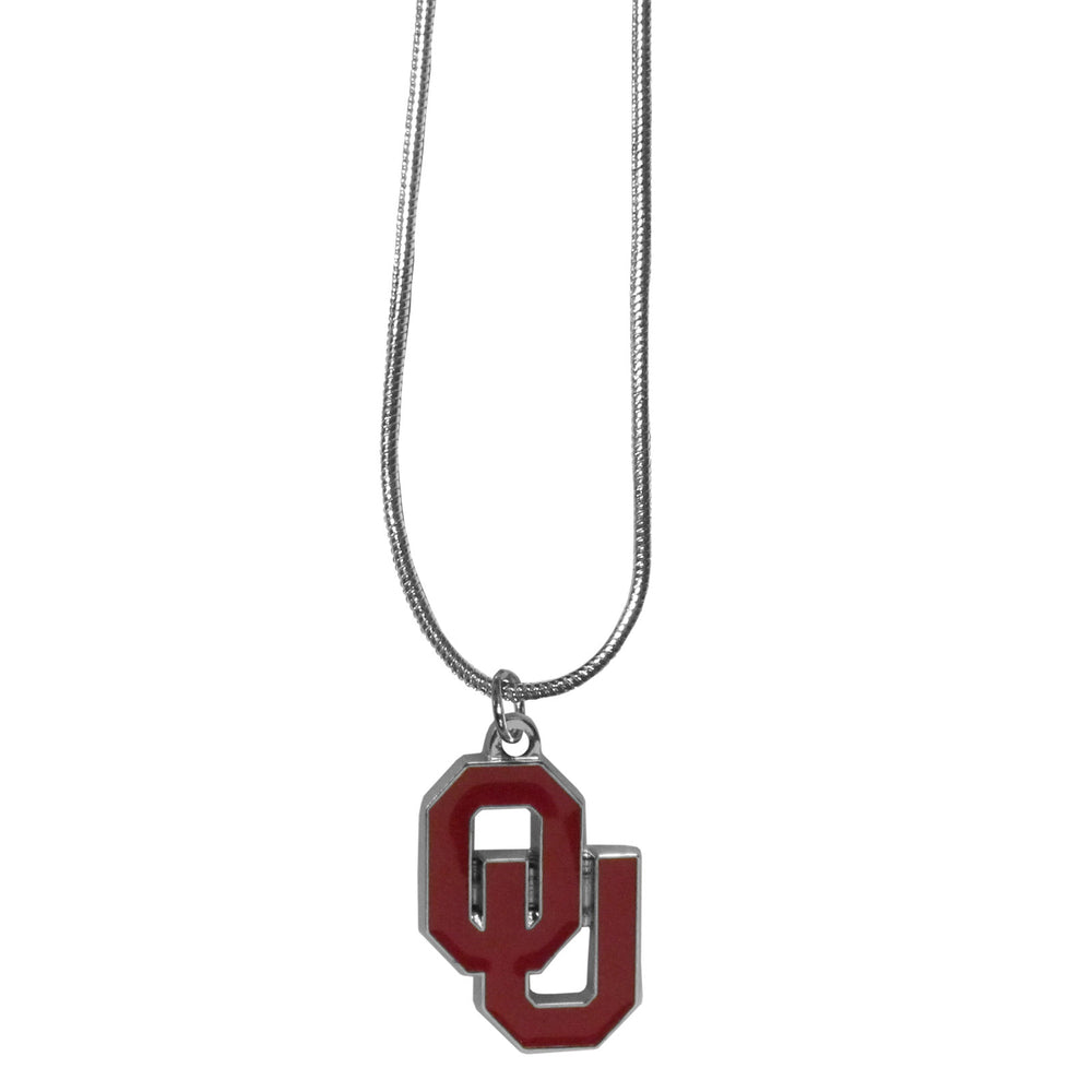 Oklahoma Sooners Snake Chain Necklace