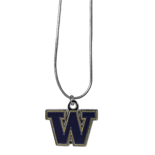 Washington Huskies Snake Chain Necklace - Washington Huskies - Flyclothing LLC