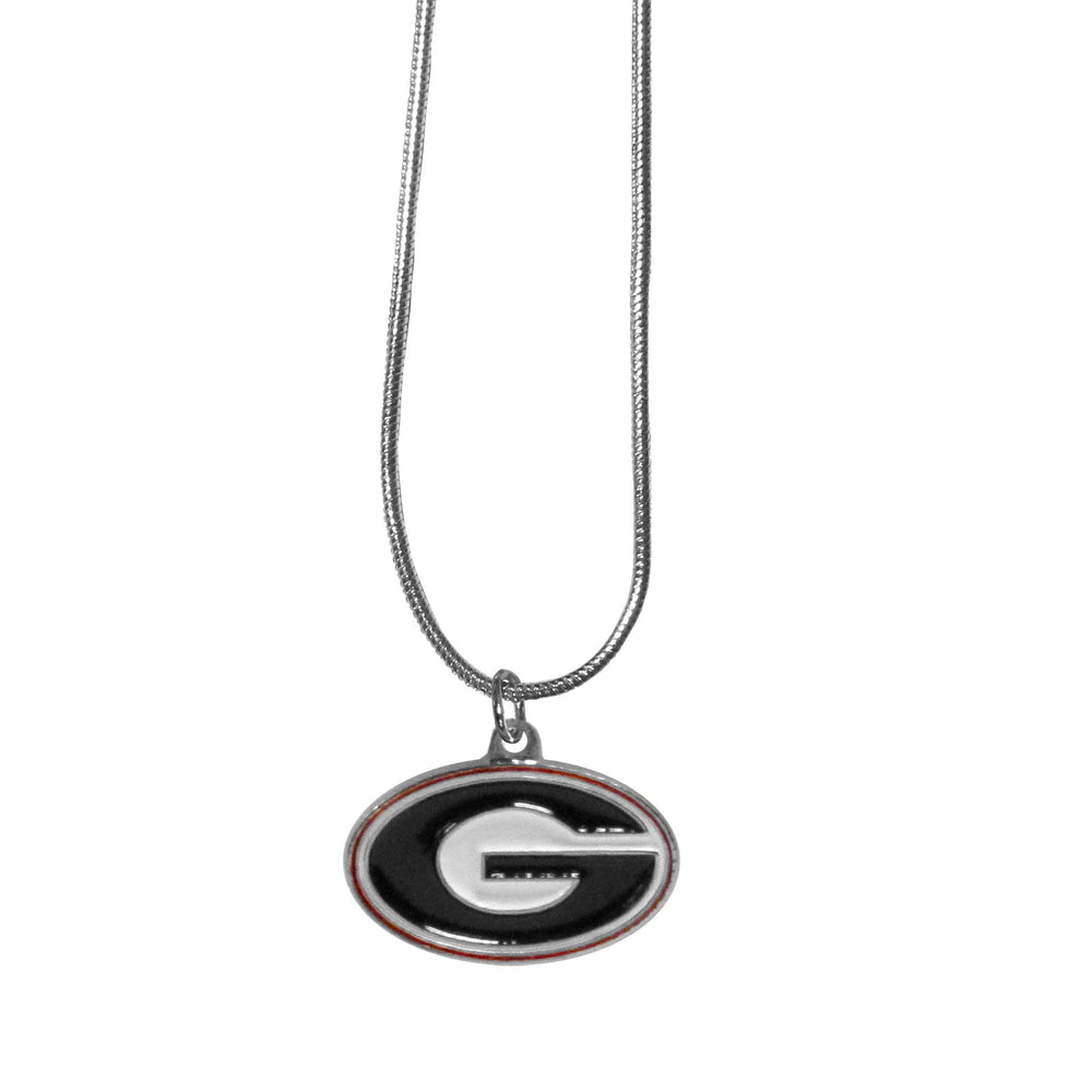 Georgia Bulldogs Snake Chain Necklace - Georgia Bulldogs