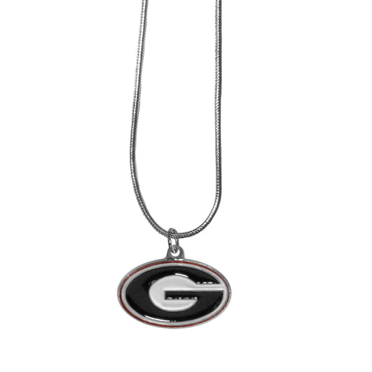 Georgia Bulldogs Snake Chain Necklace - Georgia Bulldogs - Flyclothing LLC