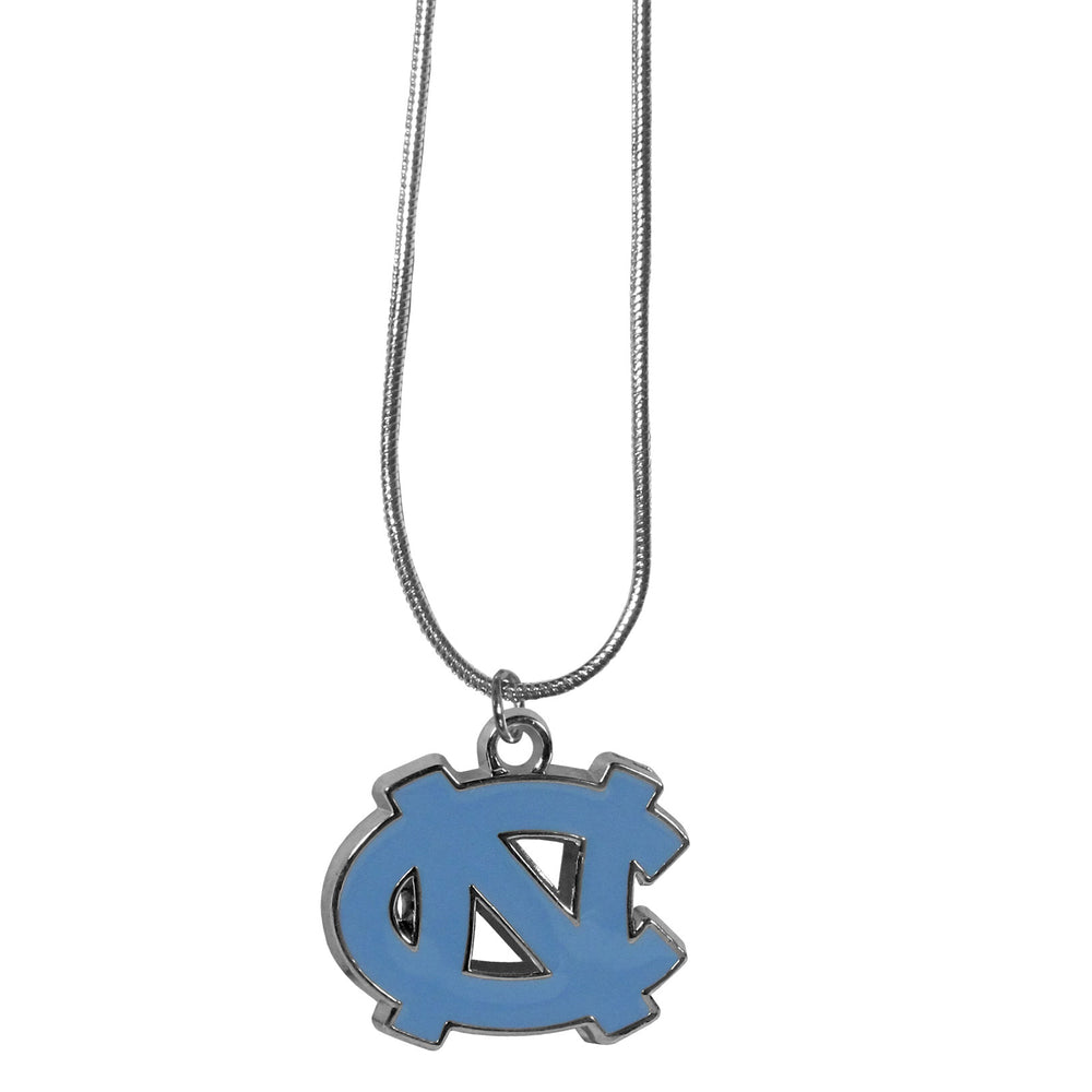 N. Carolina Tar Heels Snake Chain Necklace - N. Carolina Tar Heels