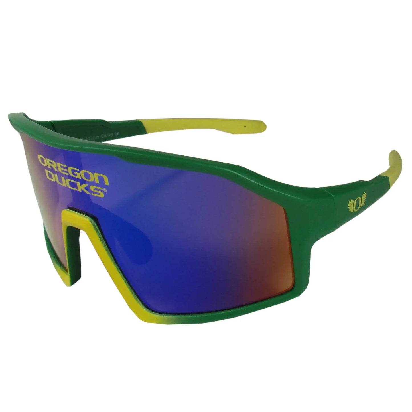 Oregon Ducks Navigator Shield Sunglasses - Oregon Ducks - Flyclothing LLC