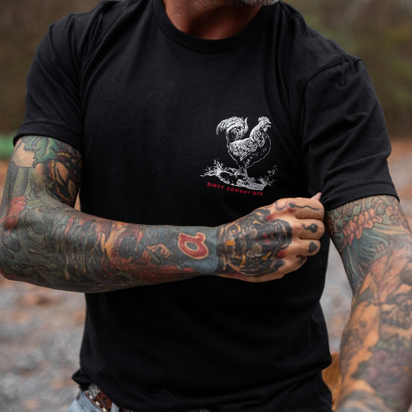 America's Largest Cock Show Men's T-Shirt - DIRTY COWBOY USA - Flyclothing LLC