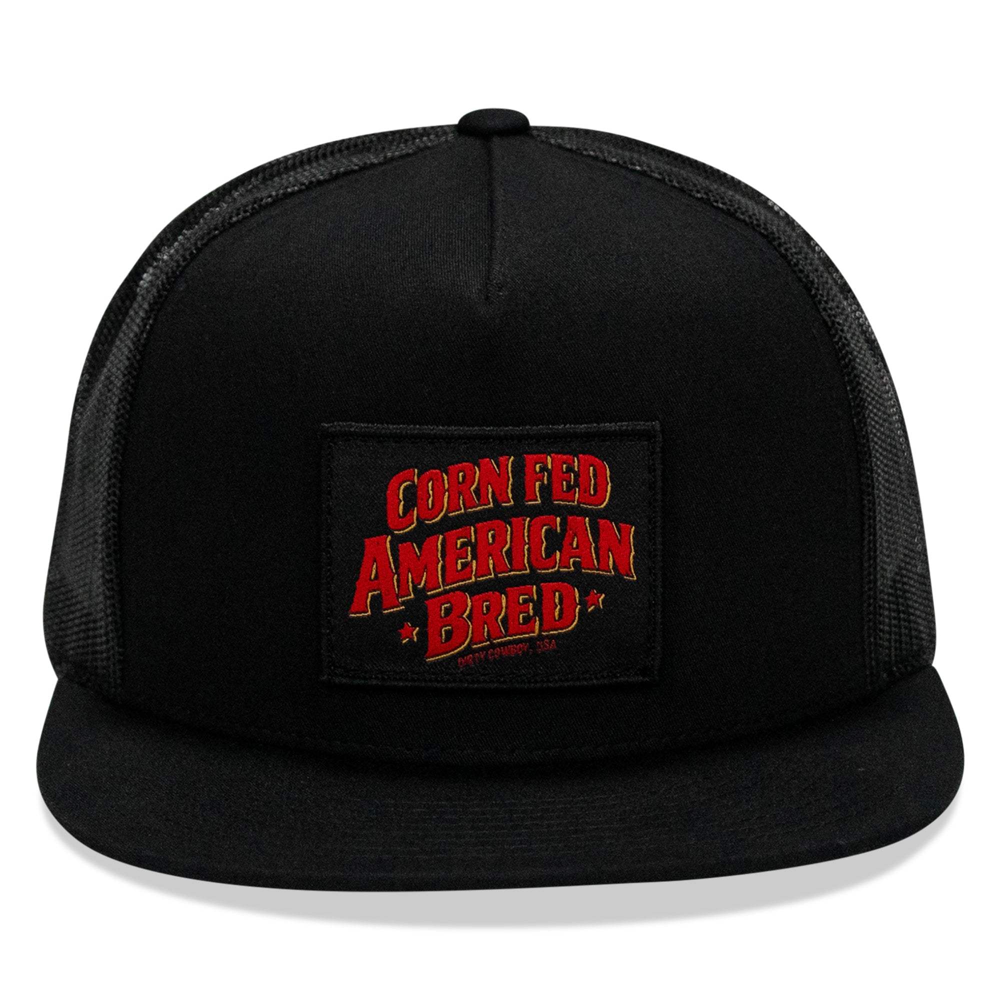 Corn Fed. American Bred. Patch Flatbill Snapback - DIRTY COWBOY USA - Flyclothing LLC