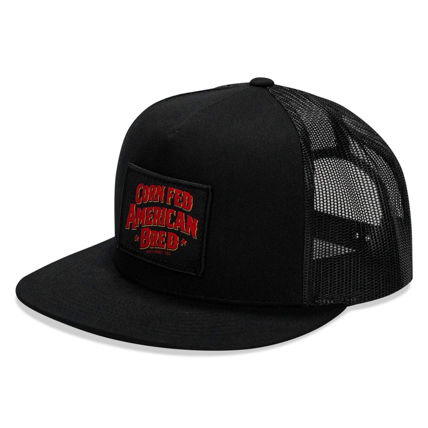 Corn Fed. American Bred. Patch Flatbill Snapback - DIRTY COWBOY USA - Flyclothing LLC