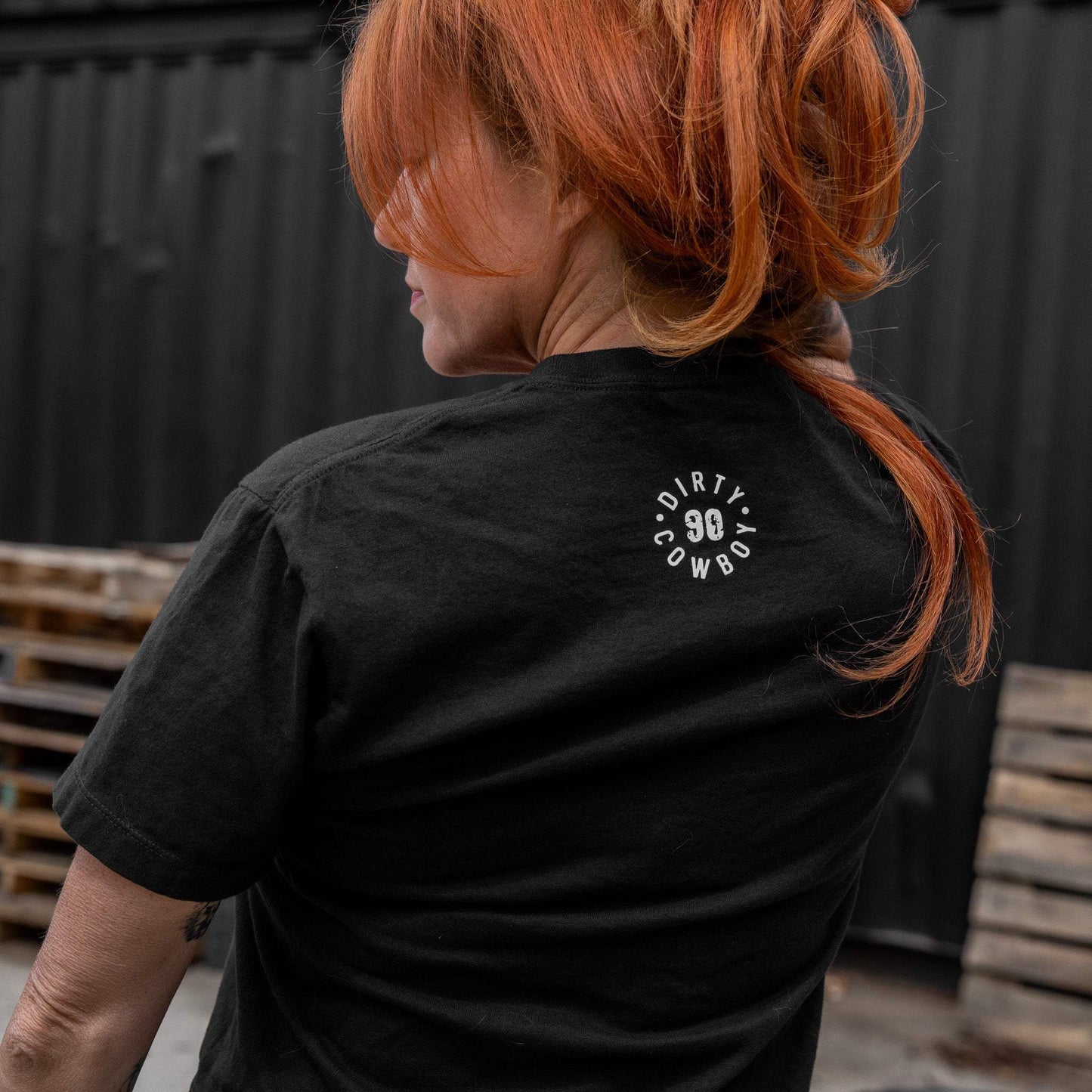 Corn Fed American Bred Women's Heavyweight Crop Tee - DIRTY COWBOY USA - Flyclothing LLC