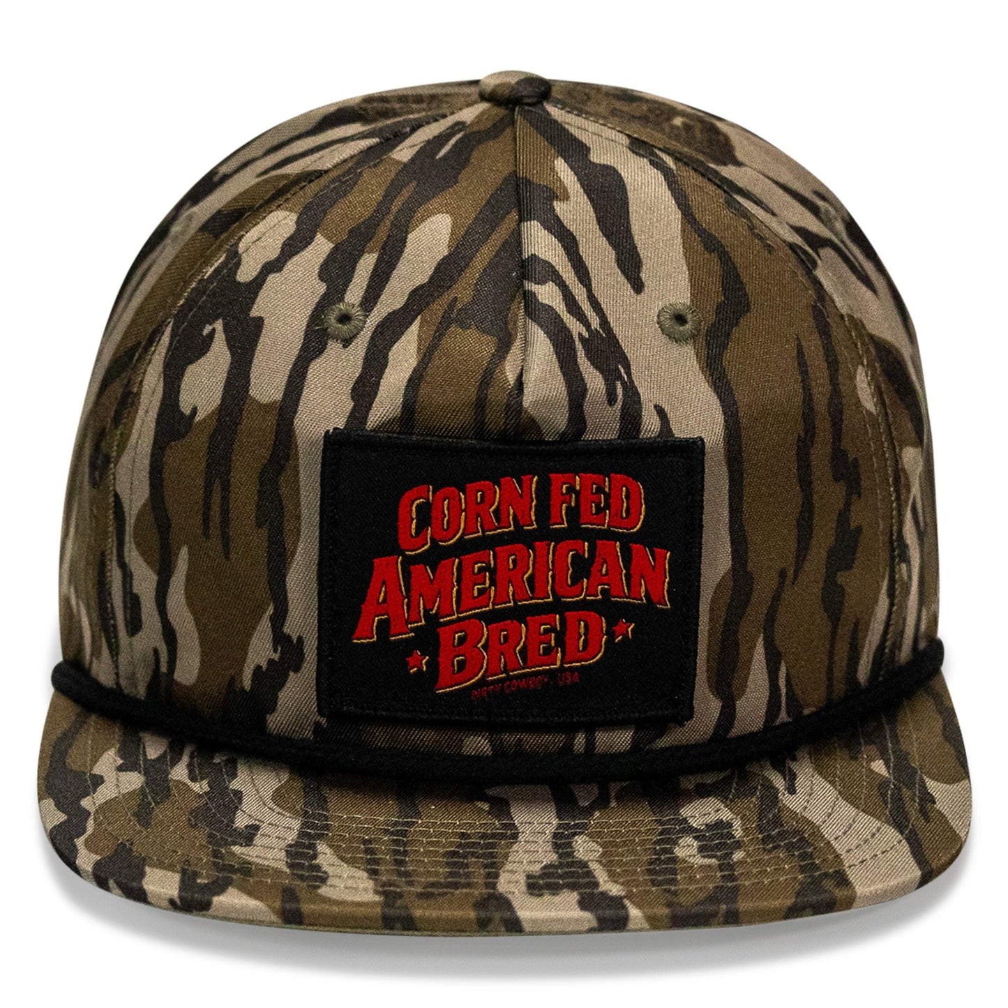 Corn Fed. American Bred. Patch Flatbill Snapback - DIRTY COWBOY USA - Flyclothing LLC