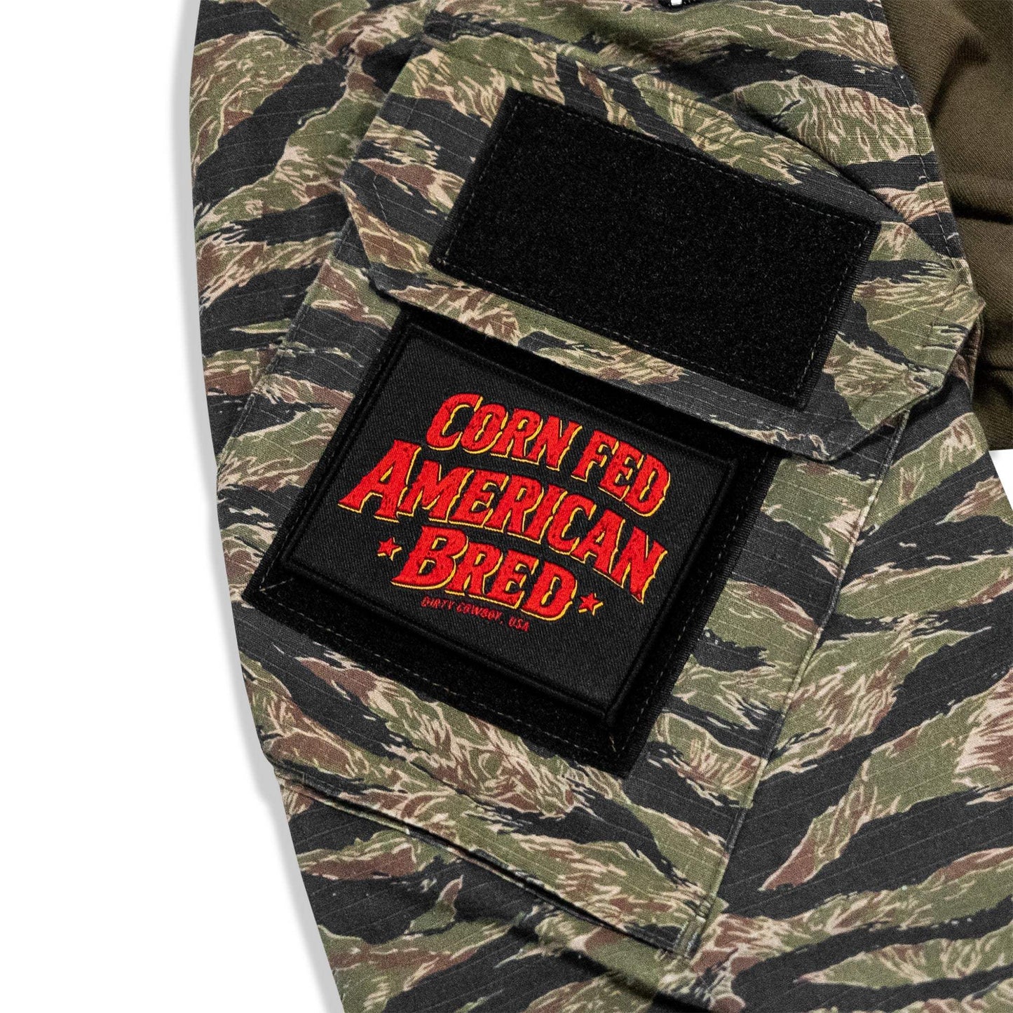 Corn Fed American Bred Velcro Patch - DIRTY COWBOY USA - Flyclothing LLC